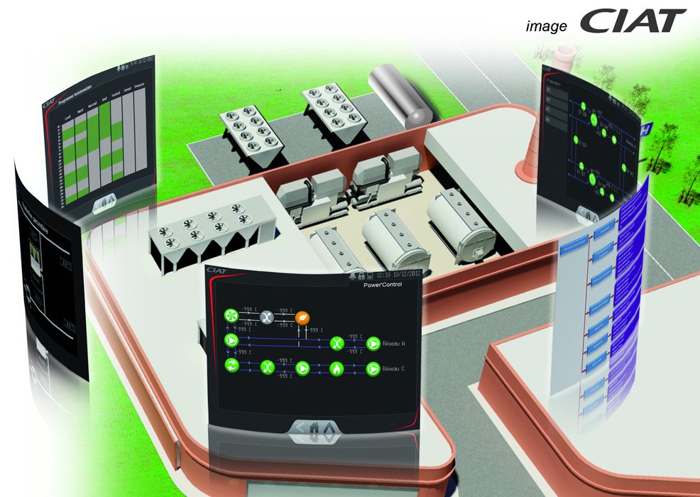 Power'Control: controllo e supervisione dei sistemi di produzione di energia termica/frigorifera  “Pool Energy”